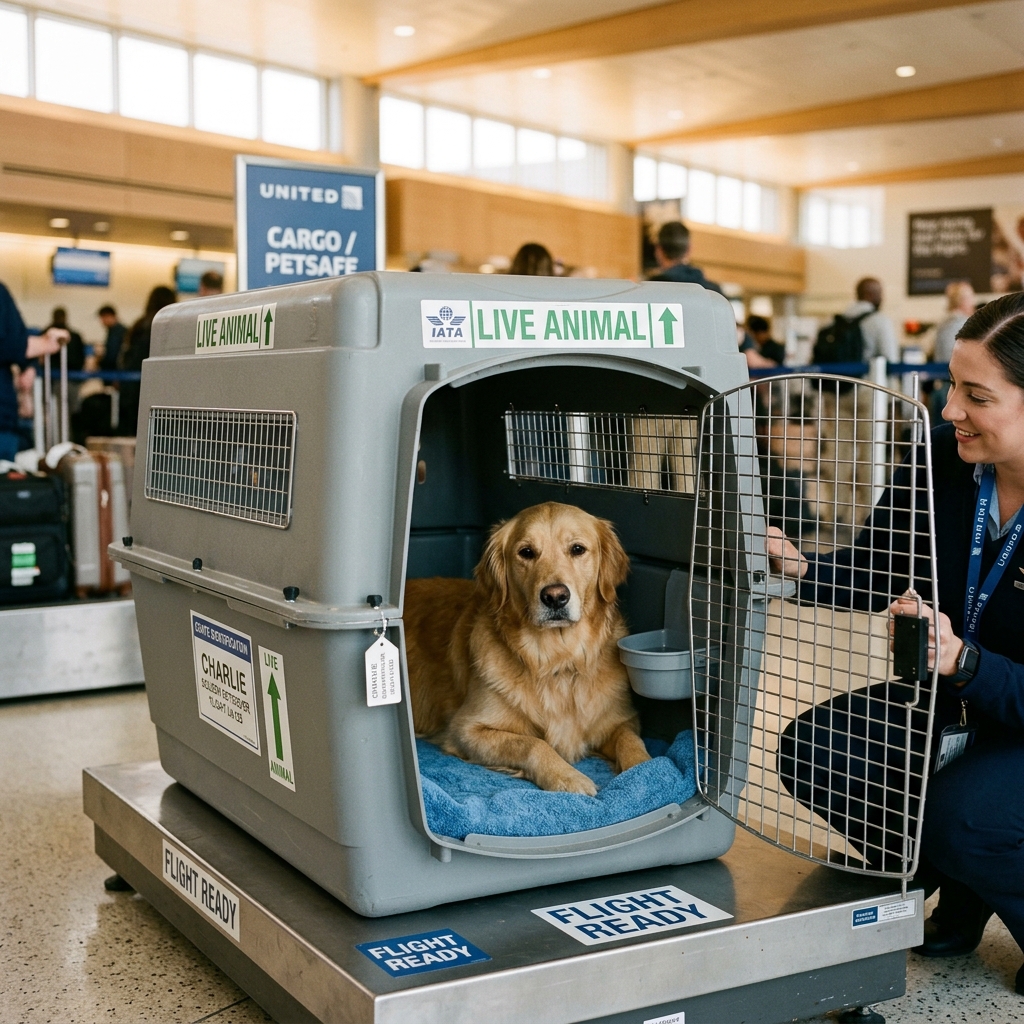 IATA Compliant Live Pet Relocation