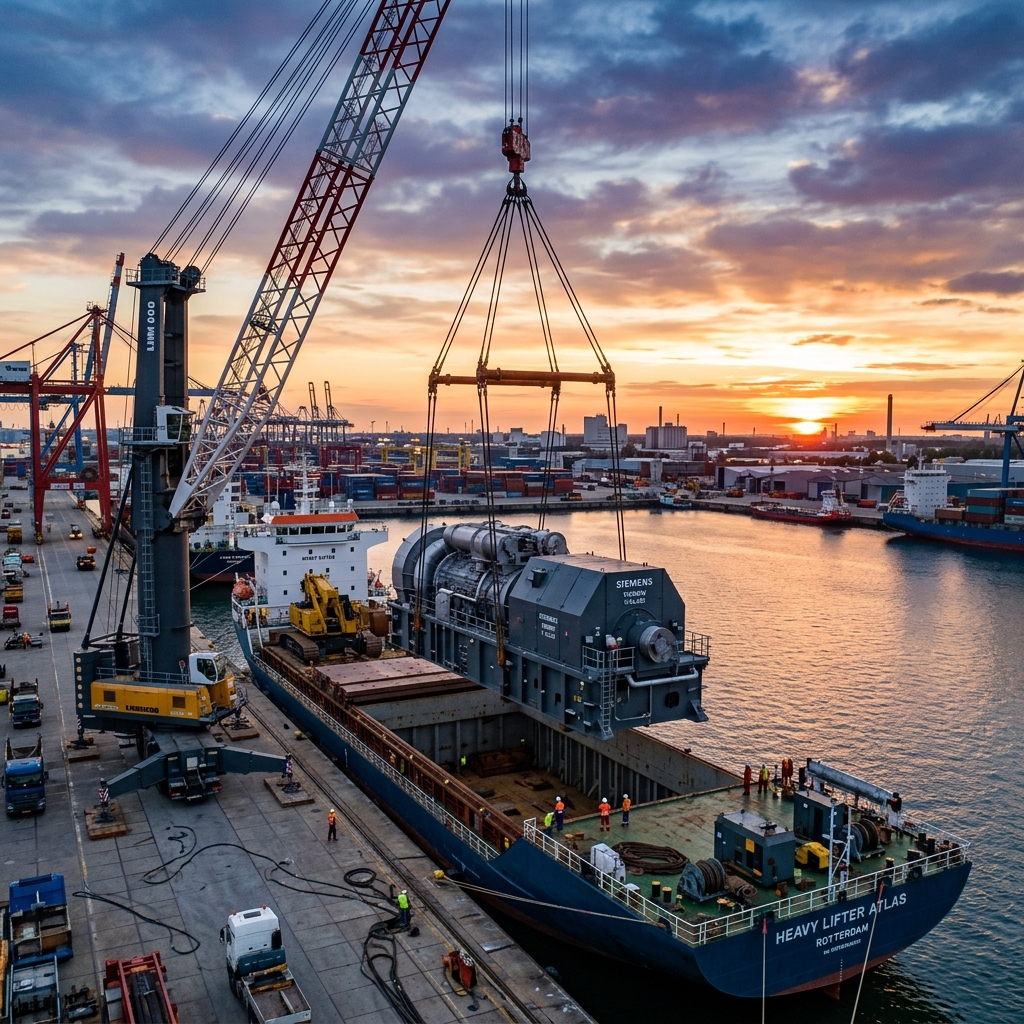 Heavy Project Power Equipment Transit